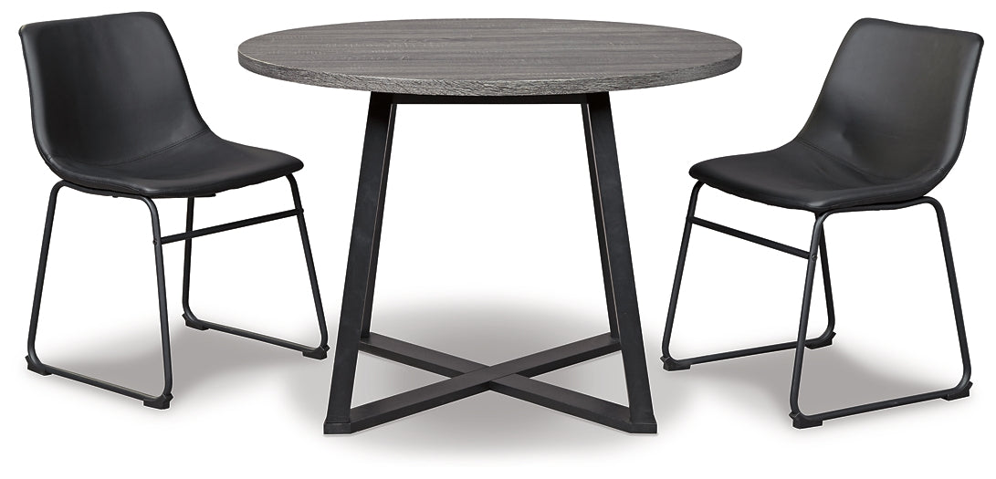 Ashley Express - Centiar Dining Table and 2 Chairs