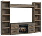 Ashley Express - Trinell 4-Piece Entertainment Center with Electric Fireplace