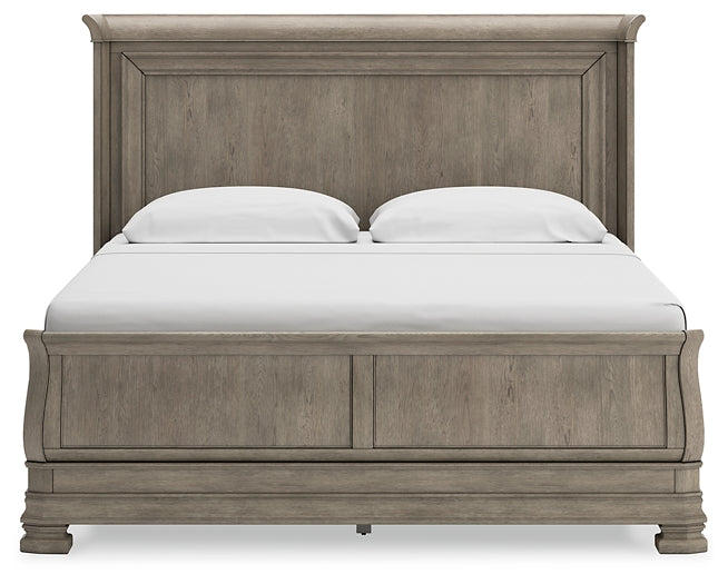 Lexorne  Sleigh Bed