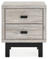 Vessalli Queen Panel Headboard with Mirrored Dresser, Chest and 2 Nightstands