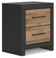 Ashley Express - Vertani Two Drawer Night Stand