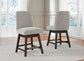 Ashley Express - Burkhaus UPH Swivel Barstool (2/CN)