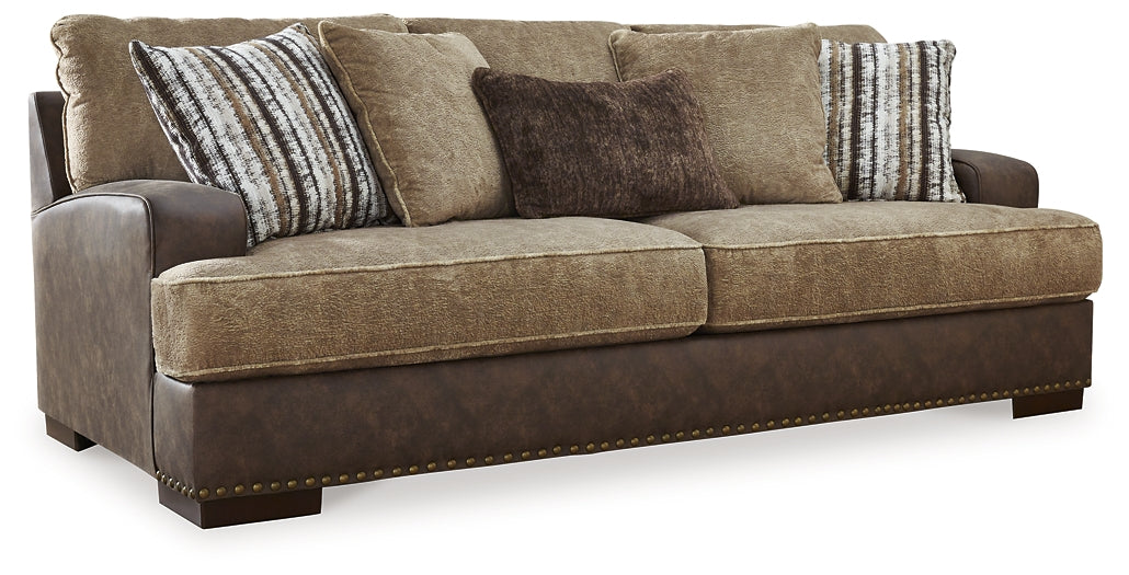 Alesbury Sofa, Loveseat, Chair and Ottoman