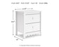 Ashley Express - Hallityn Twin Panel Headboard with Dresser and Nightstand