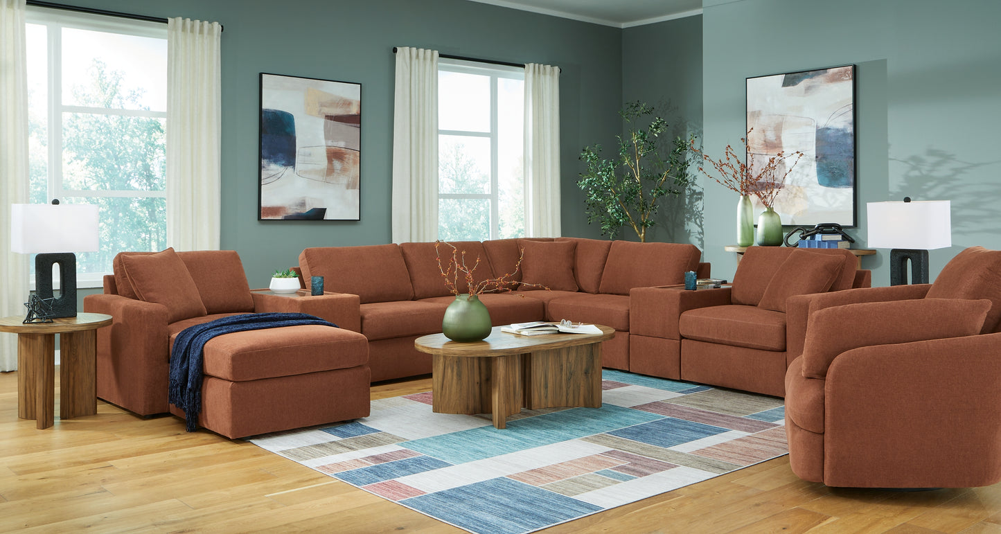 Modmax 6-Piece Sectional with Ottoman