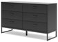 Ashley Express - Socalle Queen Panel Platform Bed with Dresser and 2 Nightstands