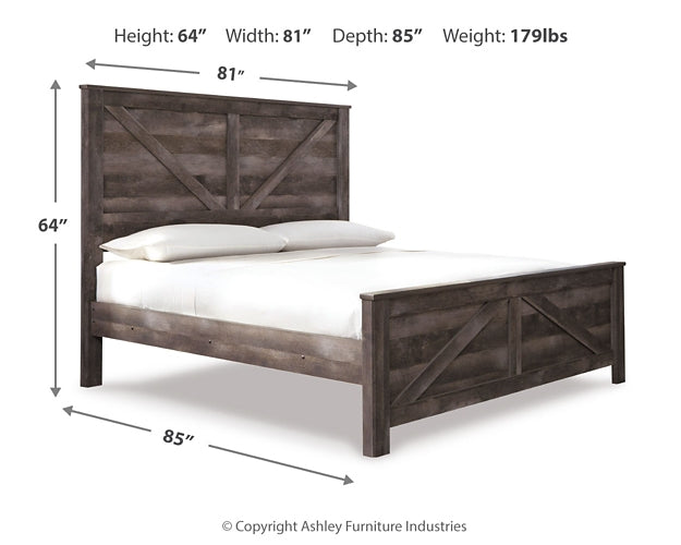 Ashley Express - Wynnlow  Crossbuck Panel Bed