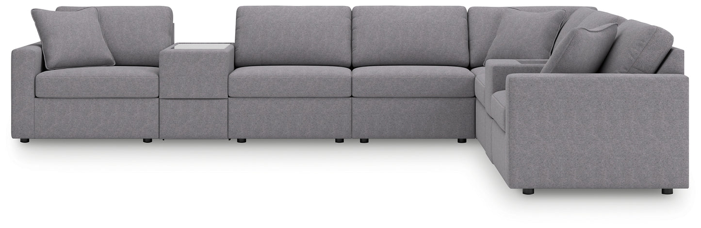 Modmax 8-Piece Sectional with Storage Consoles