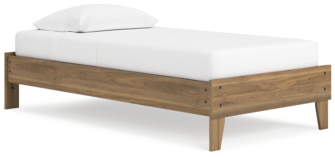 Ashley Express - Deanlow Twin Platform Bed with Dresser and Nightstand