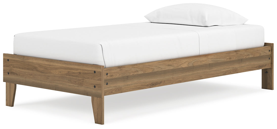 Ashley Express - Deanlow Twin Platform Bed with Dresser and Nightstand