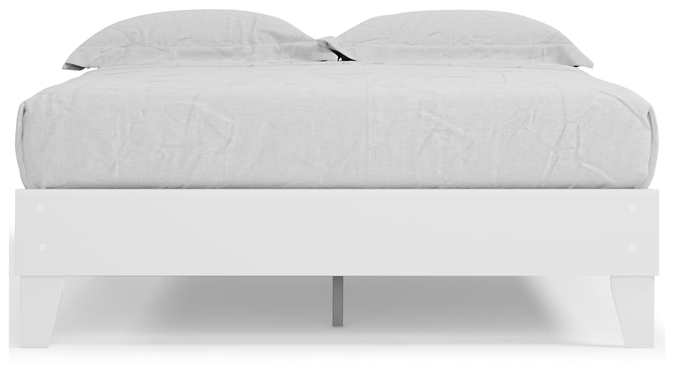 Ashley Express - Piperton Queen Platform Bed with Dresser